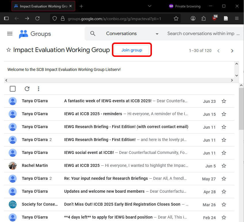 IEWG Gmail tutorial - Step 1