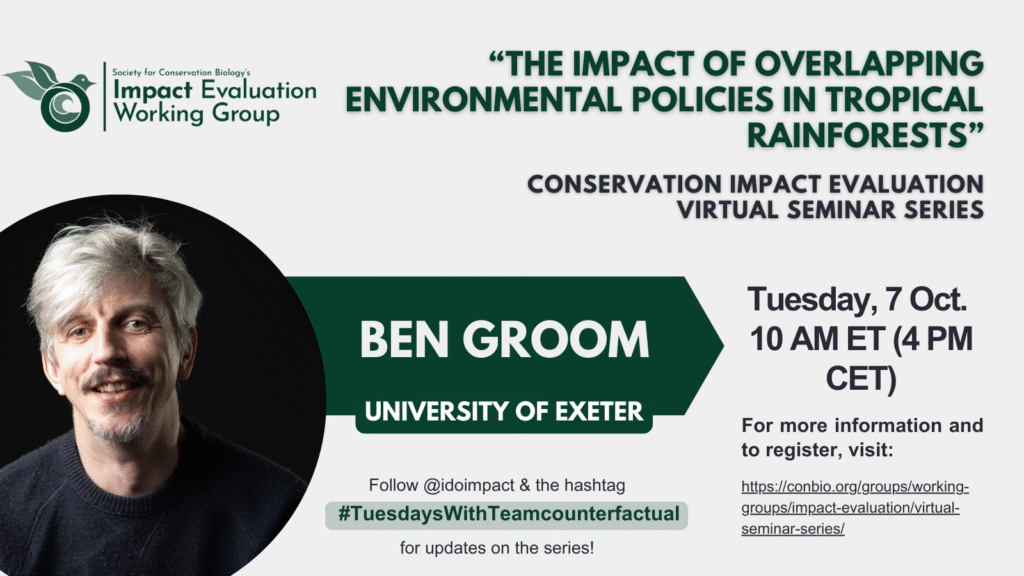 Oct 2025 Seminar Poster - Ben Groom